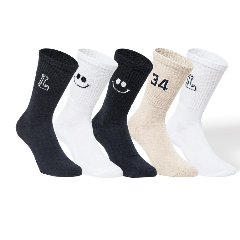 Socken 5er-Pack "Street Sock"